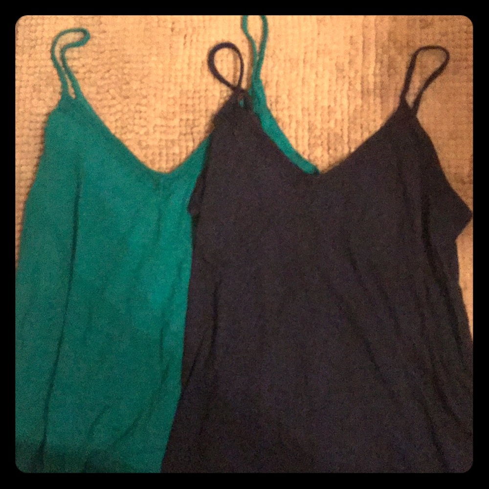 2 old navy lounge tanktops